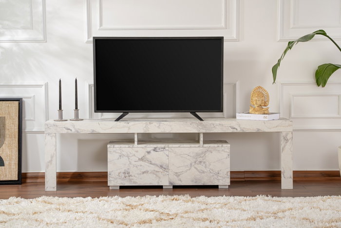 Nordure Enclave - Fressia Marble Soporte de TV